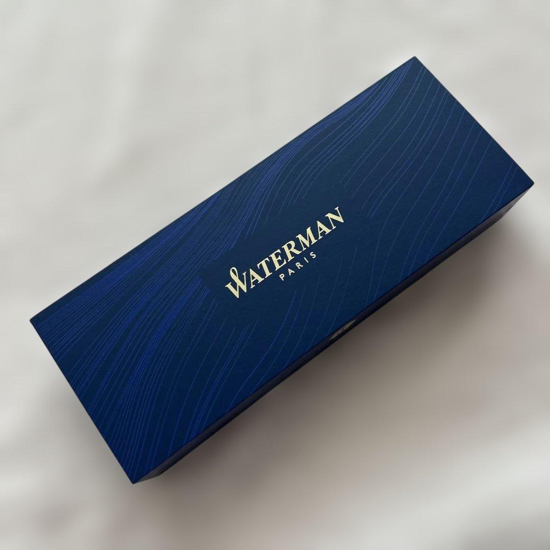 WATERMAN Ballpoint Pen in silver and gold finish with a dedicated box included