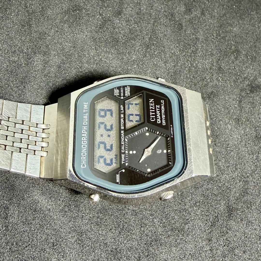 Citizen デジアナ 1987 Quartz Men's Watch — Japanese