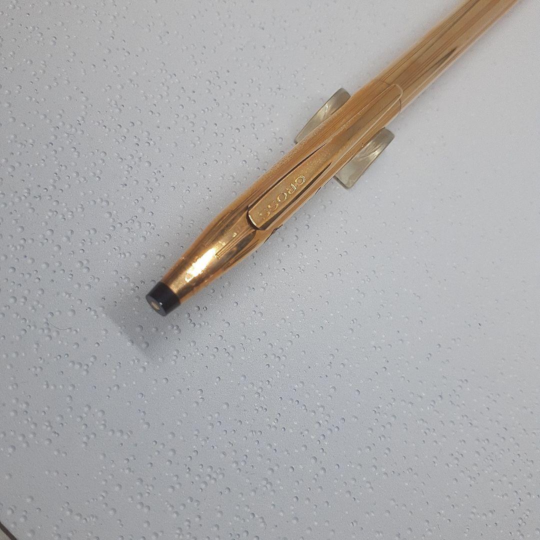 CROSS 170th Anniversary Model gold ballpoint pen with dedicated case and pen case