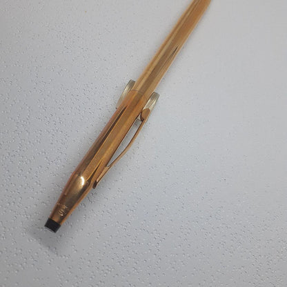 CROSS 170th Anniversary Model gold ballpoint pen with dedicated case and pen case