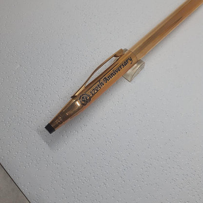 CROSS 170th Anniversary Model gold ballpoint pen with dedicated case and pen case