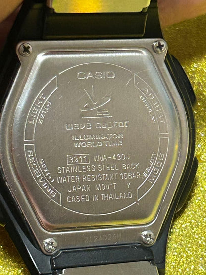 CASIO WVA-430J Solar Men's Watch — Japanese
