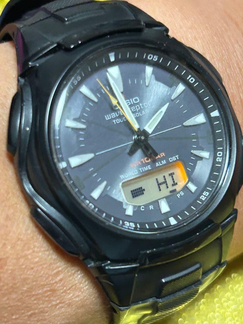 CASIO WVA-430J Solar Men's Watch — Japanese