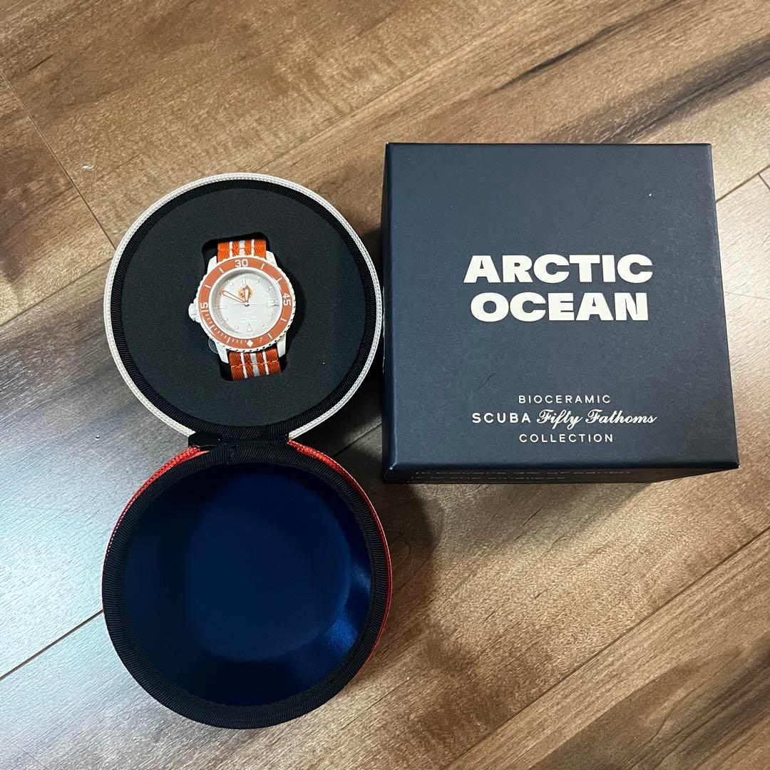swatch xBlancpain Arctic Ocean Automatic Men's — Japanese