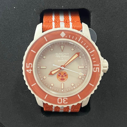 swatch xBlancpain Arctic Ocean Automatic Men's — Japanese