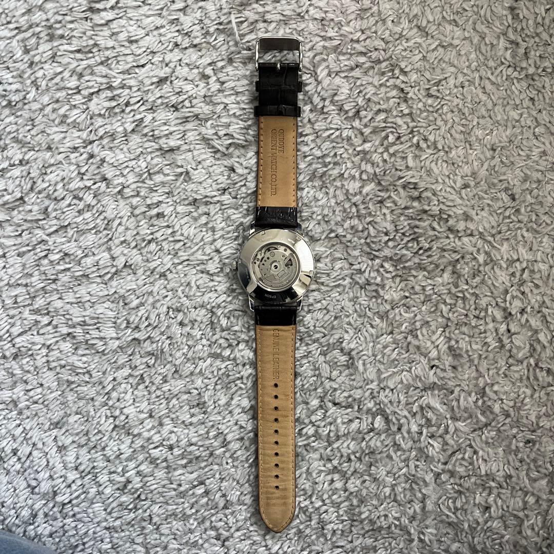 ORIENT 自動巻き時計 ホワイトダイヤル Automatic Men's Watch — Japanese