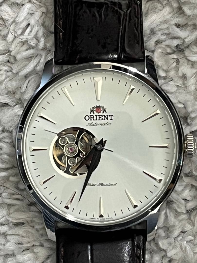 ORIENT 自動巻き時計 ホワイトダイヤル Automatic Men's Watch — Japanese