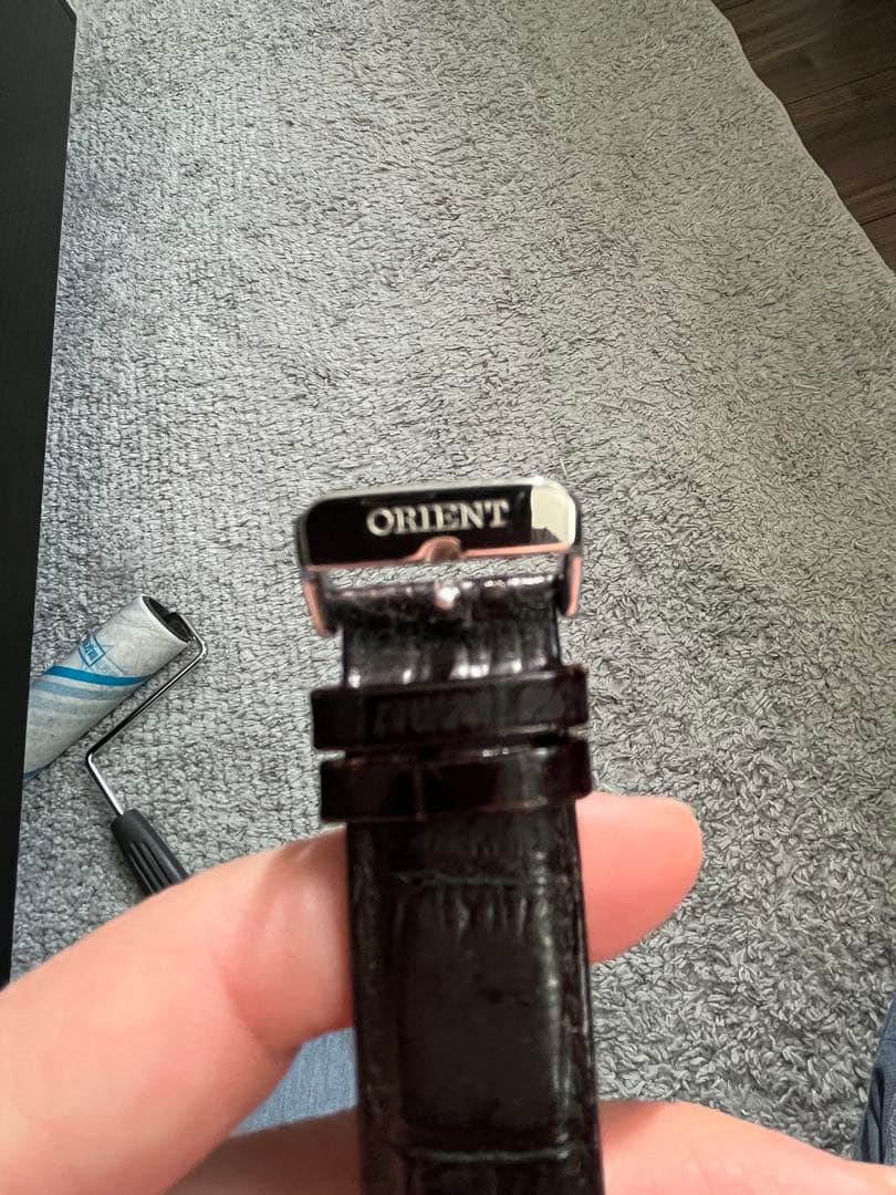 ORIENT 自動巻き時計 ホワイトダイヤル Automatic Men's Watch — Japanese