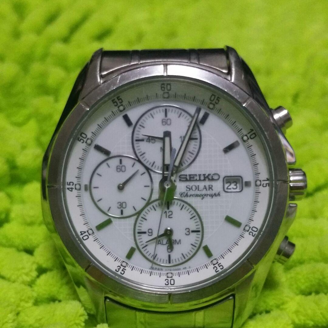 SEIKO SBTR009 Solar Men's Watch — Japanese