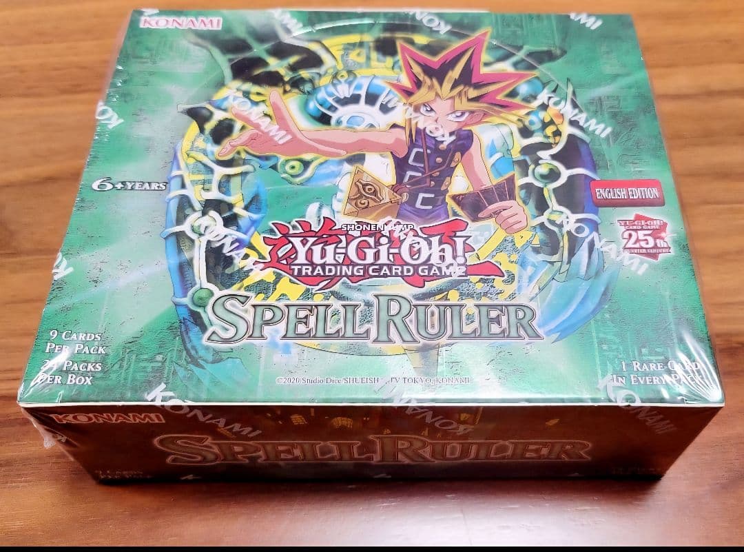 Yu-Gi-Oh Unopened 25th Spell Ruler 1Box EU Edition Box Common — Japanese