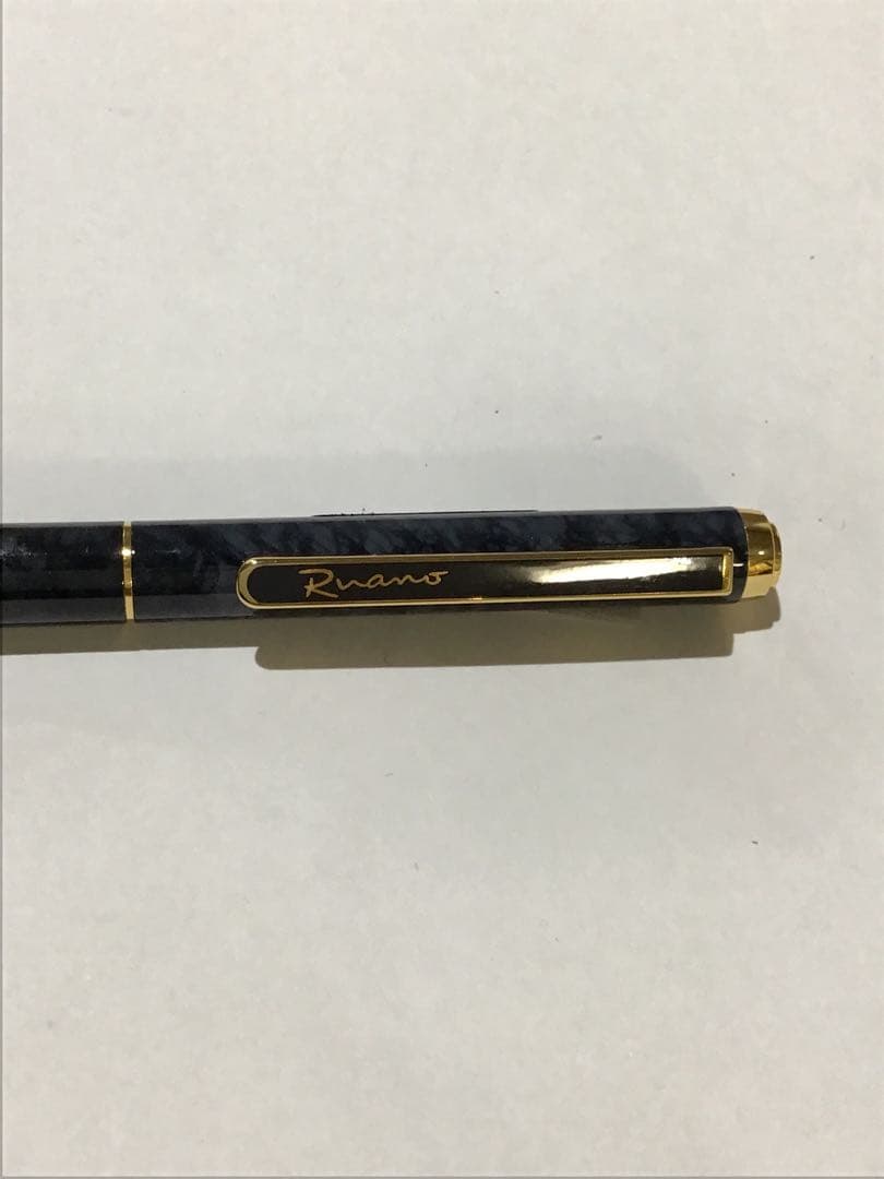Pilot Ruano marble color fountain pen in new condition, discontinued model with aged ink