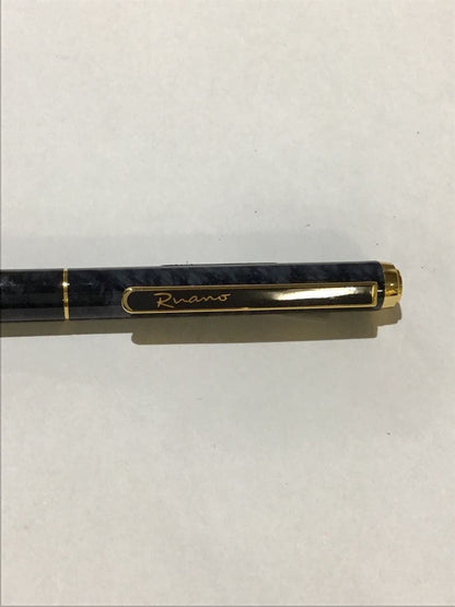 Pilot Ruano marble color fountain pen in new condition, discontinued model with aged ink