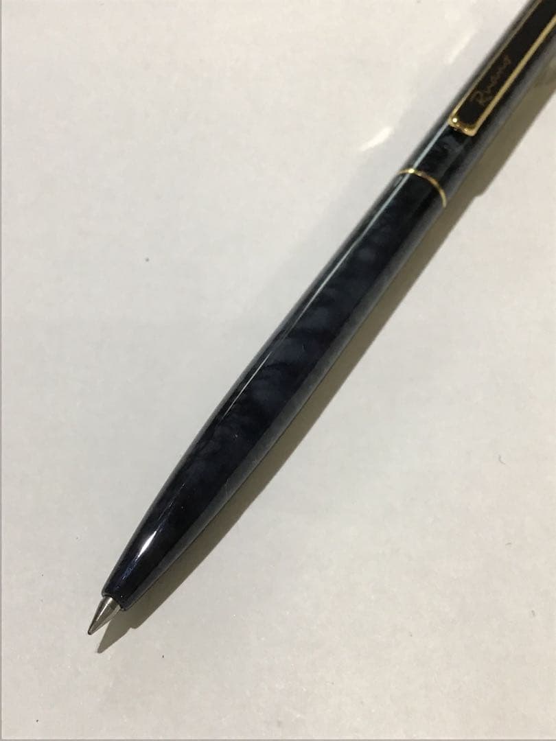 Pilot Ruano marble color fountain pen in new condition, discontinued model with aged ink