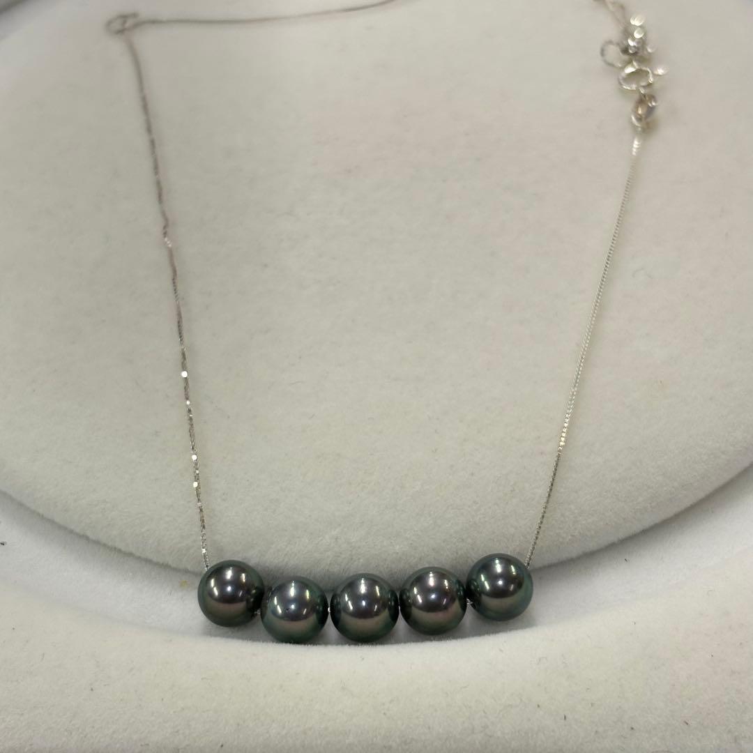Ise-Shima Ago Bay Akoya Pearl Necklace with 7-7.3mm pearls and 42cm adjustable S925 chain