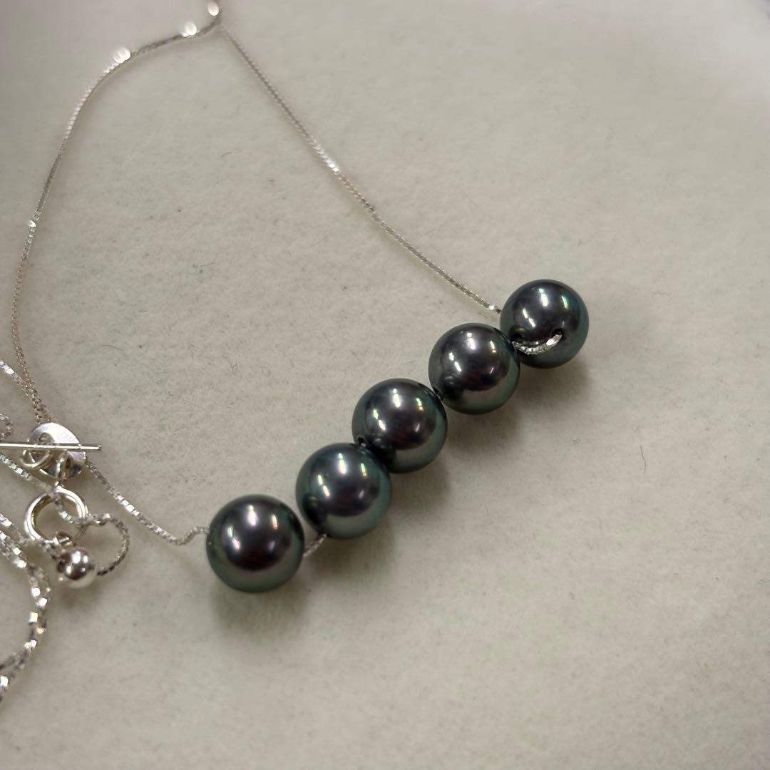 Ise-Shima Ago Bay Akoya Pearl Necklace with 7-7.3mm pearls and 42cm adjustable S925 chain