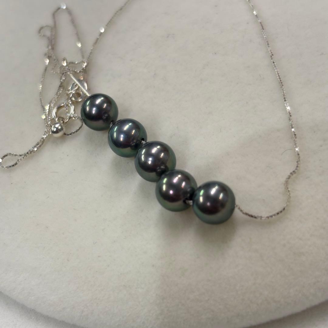 Ise-Shima Ago Bay Akoya Pearl Necklace with 7-7.3mm pearls and 42cm adjustable S925 chain