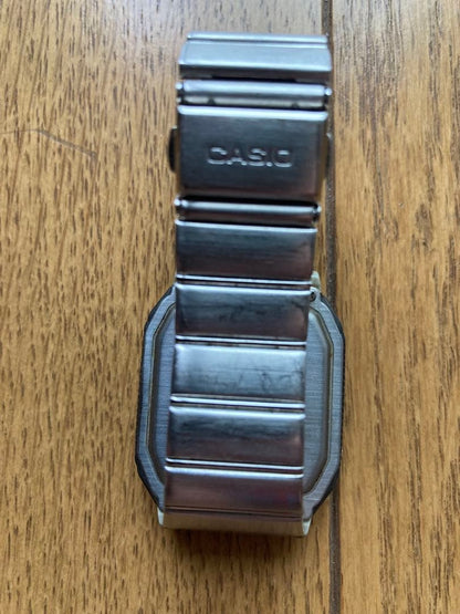 CASIO HOTBIZ Data Bank Touchpad Digital Men's Watch — Japanese