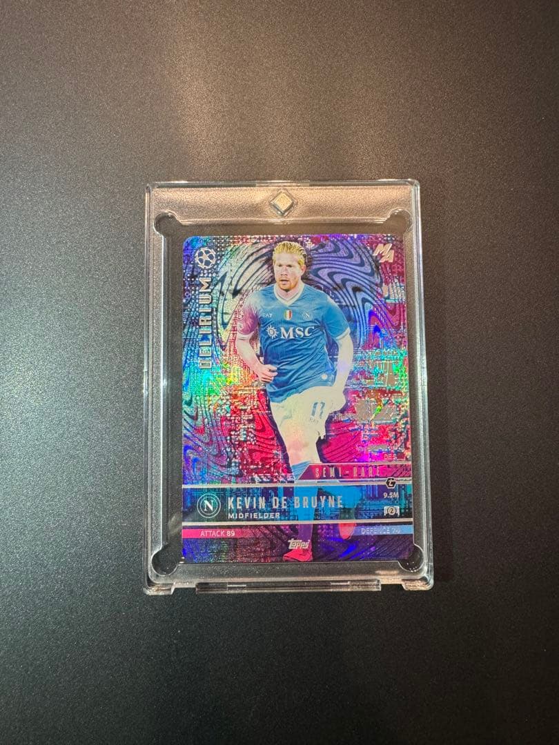 Topps Kevin De Bruyne Naples Belgium National Team — Japanese