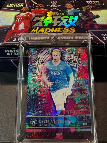 Topps Kevin De Bruyne Naples Belgium National Team — Japanese