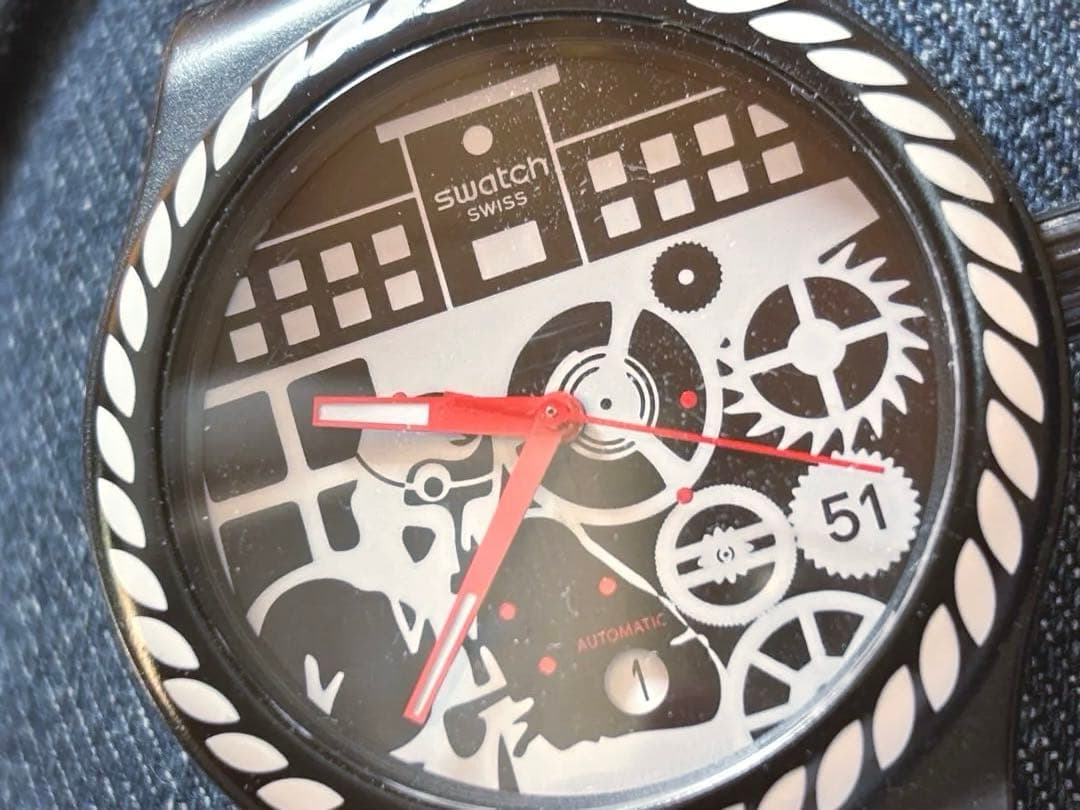 swatch SVIN1000 Automatic Men's — Japanese
