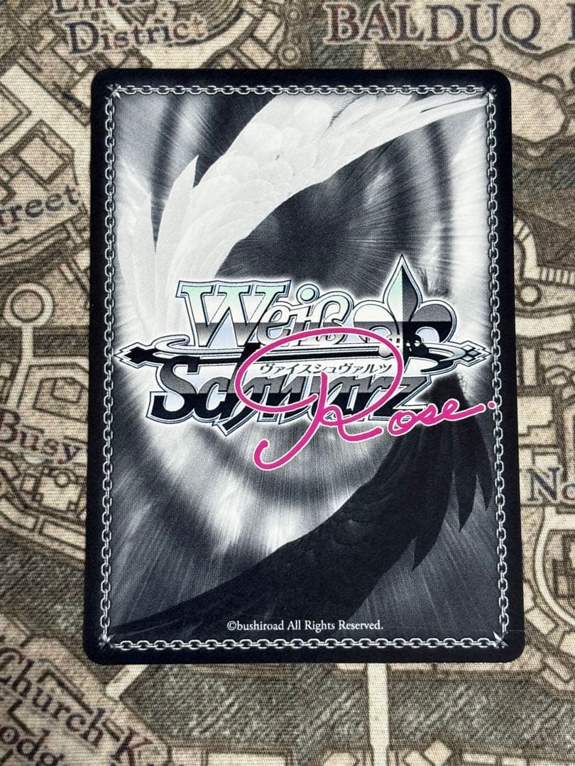 Weiss Schwarz Yuzu Soft Weiss Schwarz Rose Sanji Ayase Foil Signature SP — Japanese