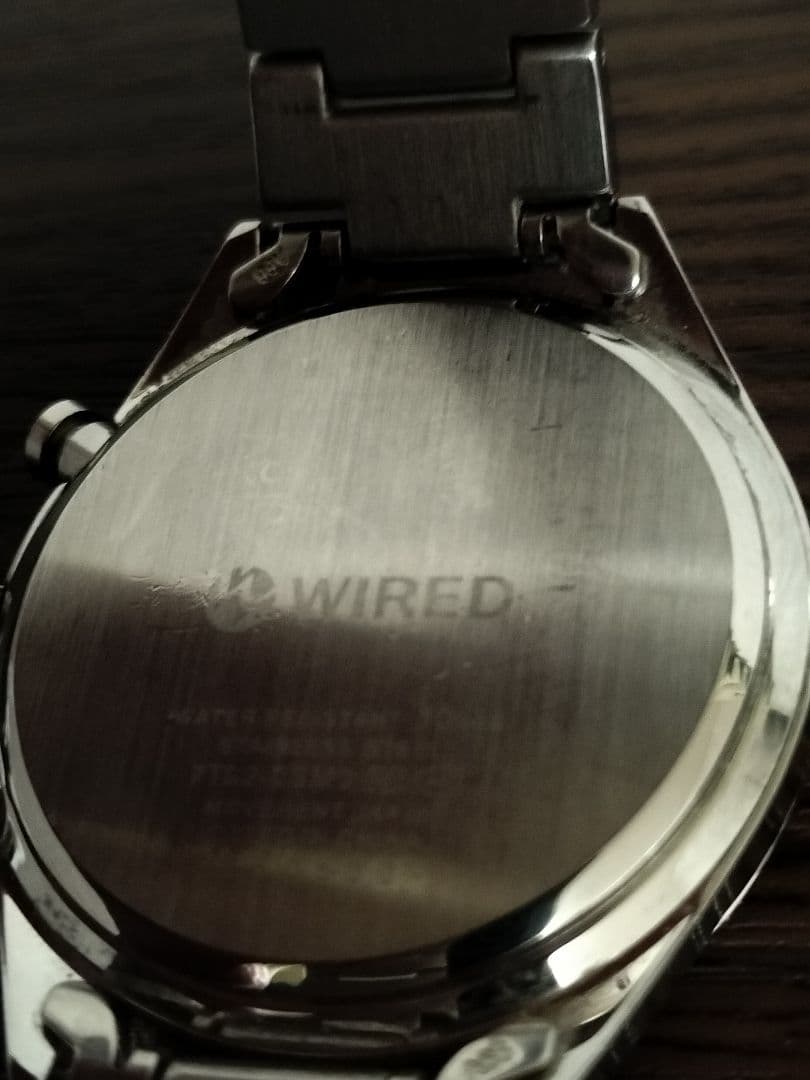 SEIKO WIRED Chronograph Black Quartz Men's Watch — Japanese