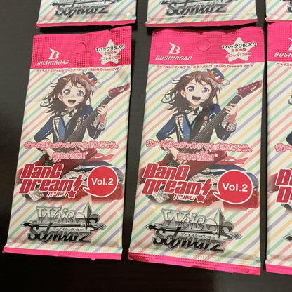Weiss Schwarz BanG Dream! BanG Dream! Vol.2 6 Pack Pack — Japanese