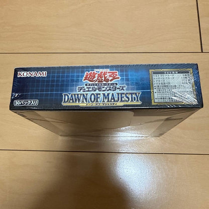 Yu-Gi-Oh Duel Monsters Dawn of Majesty Box — Japanese