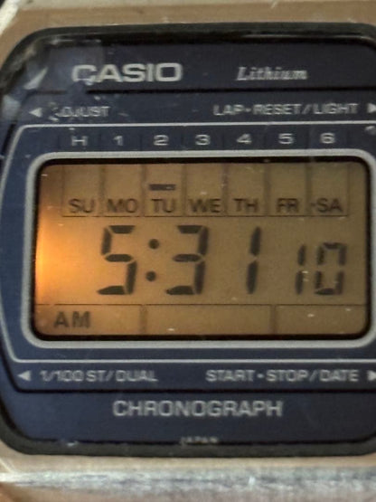 CASIO 95QS-36 Digital Men's Watch — Japanese