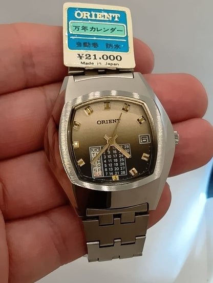 ORIENT Biante Calendar 1970s Automatic Men's Watch — Japanese