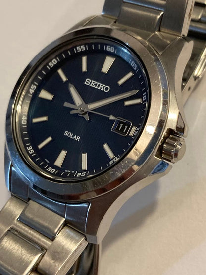 SEIKO SBTR009 Solar Men's Watch — Japanese
