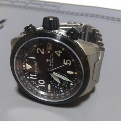 Citizen GPS Analog Men's Watch — Japanese