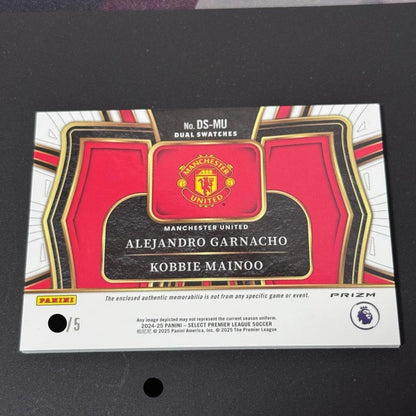 Panini Select Jersey Garnacho Mainoo — Japanese