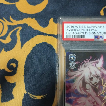 PSA 9 Weiss Schwarz Dual Form Illya — Japanese