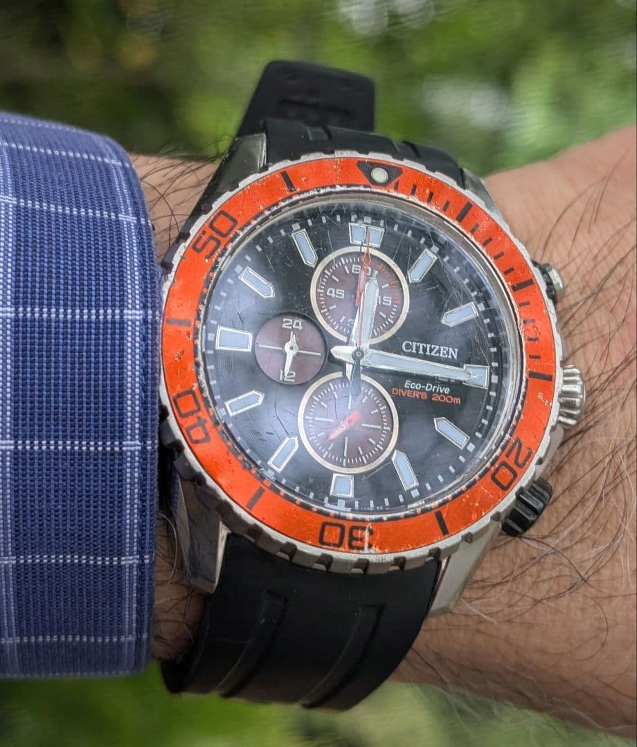 Citizen ProMaster Solar Men's Watch — Japanese