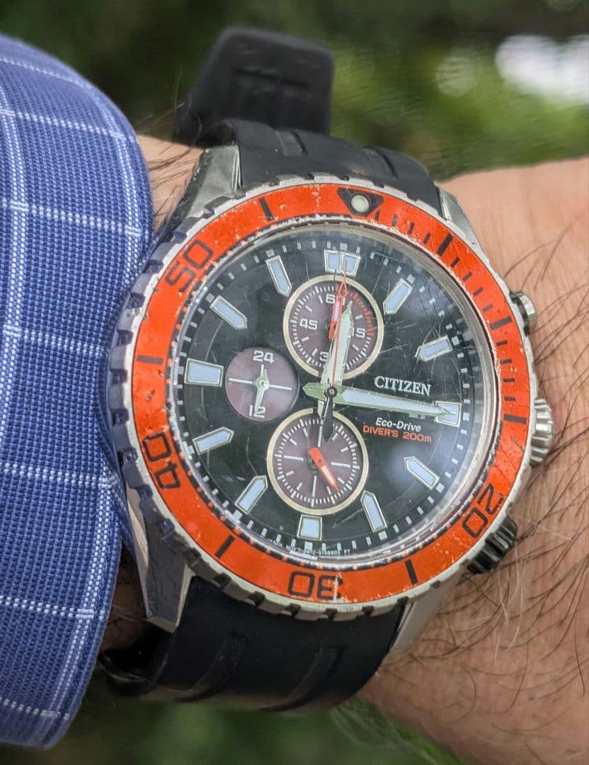Citizen ProMaster Solar Men's Watch — Japanese