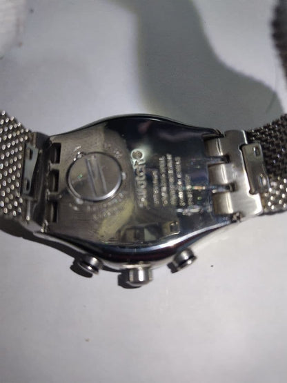 swatch Irony Chrono Blakkie Quartz Men's — Japanese