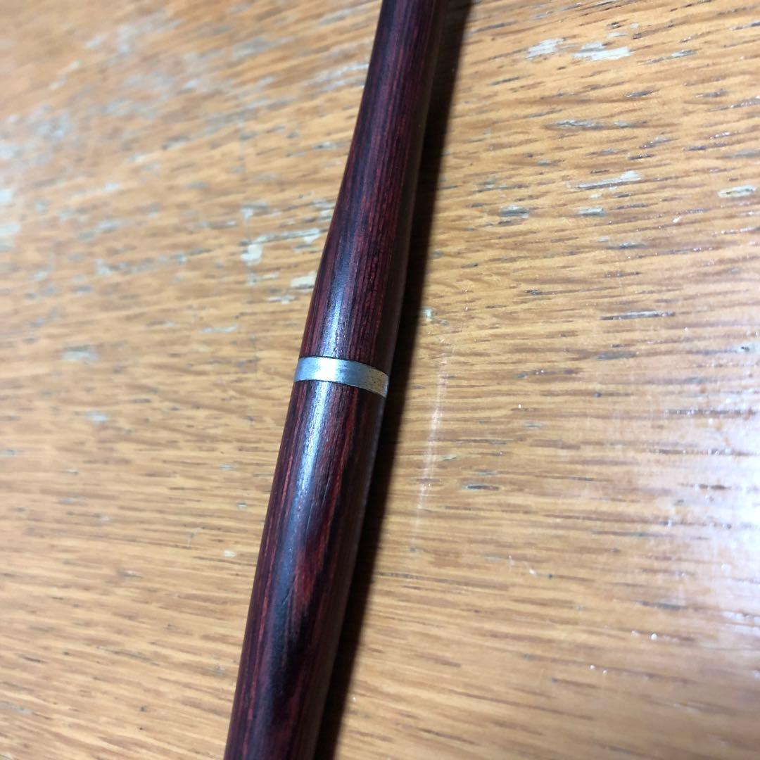 Pilot S20 mechanical pencil with 0.4 lead, aged metal parts, and modified grip and eraser cap