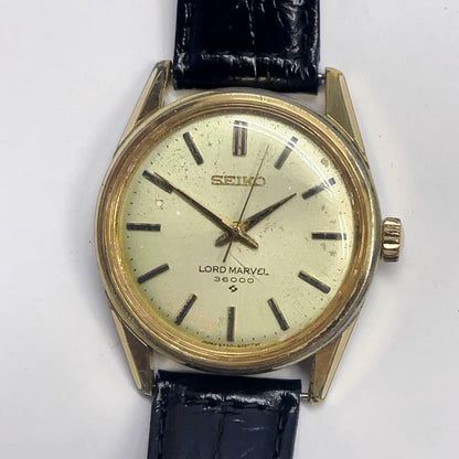 SEIKO LORD MARVEL 36000 Manual Men's Watch — Japanese