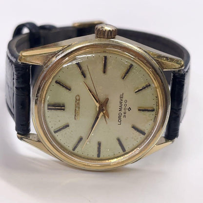 SEIKO LORD MARVEL 36000 Manual Men's Watch — Japanese