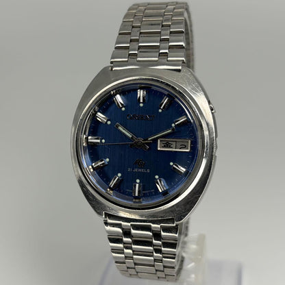 ORIENT HIACE-1970s SS Bracelet Automatic Men's Watch — Japanese
