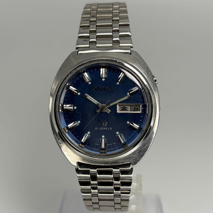 ORIENT HIACE-1970s SS Bracelet Automatic Men's Watch — Japanese