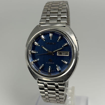 ORIENT HIACE-1970s SS Bracelet Automatic Men's Watch — Japanese