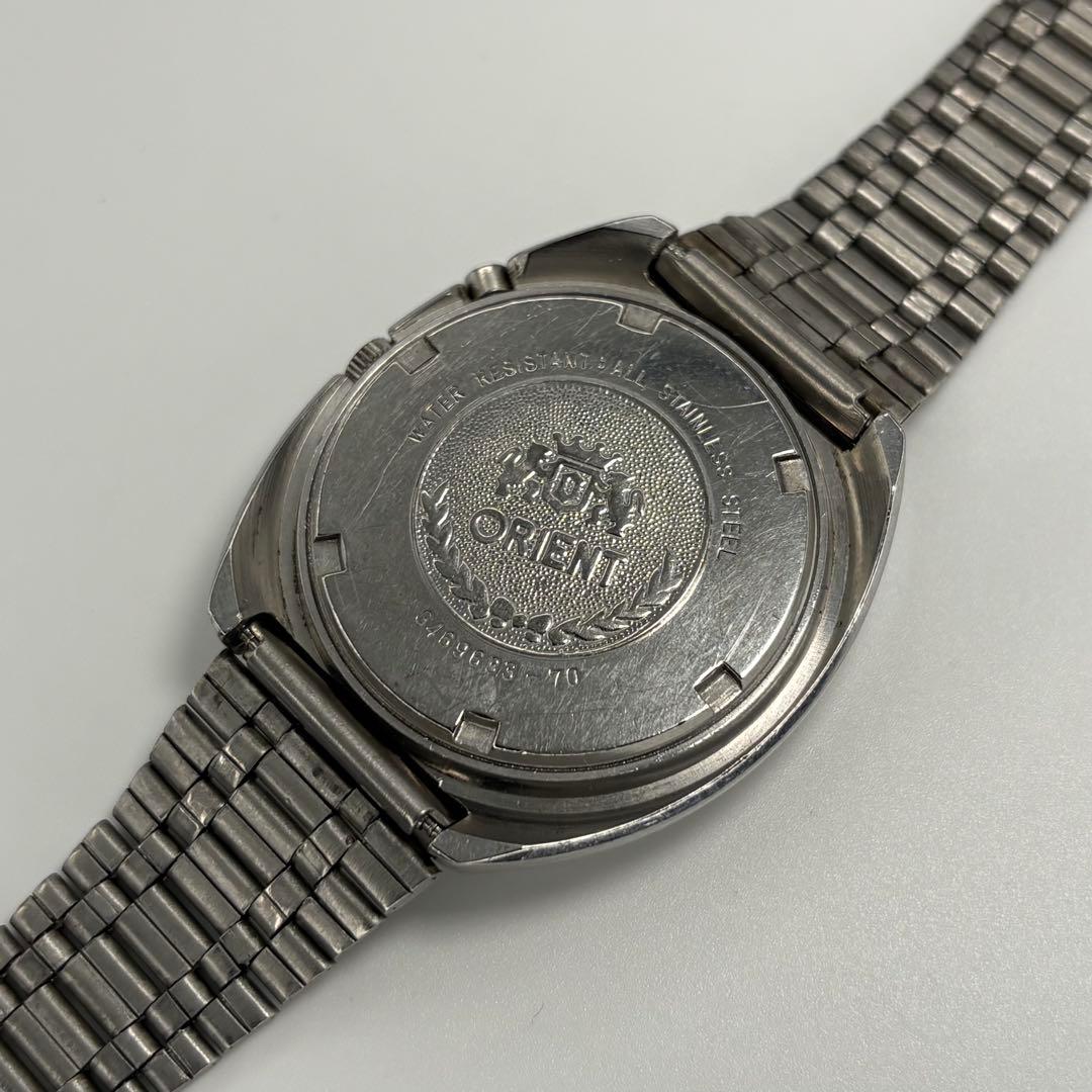 ORIENT HIACE-1970s SS Bracelet Automatic Men's Watch — Japanese