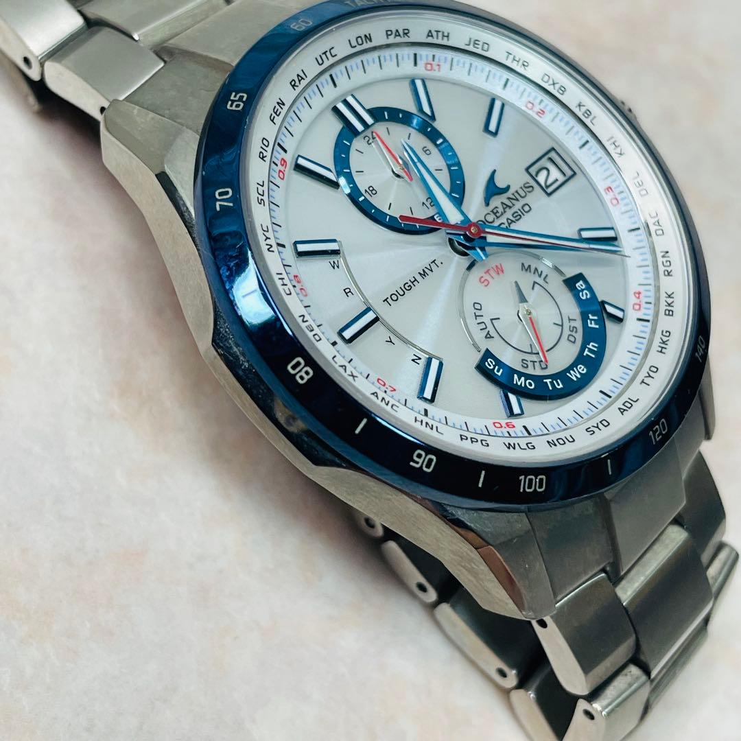 CASIO OCW-T2500C-7AJF Solar Men's Watch — Japanese