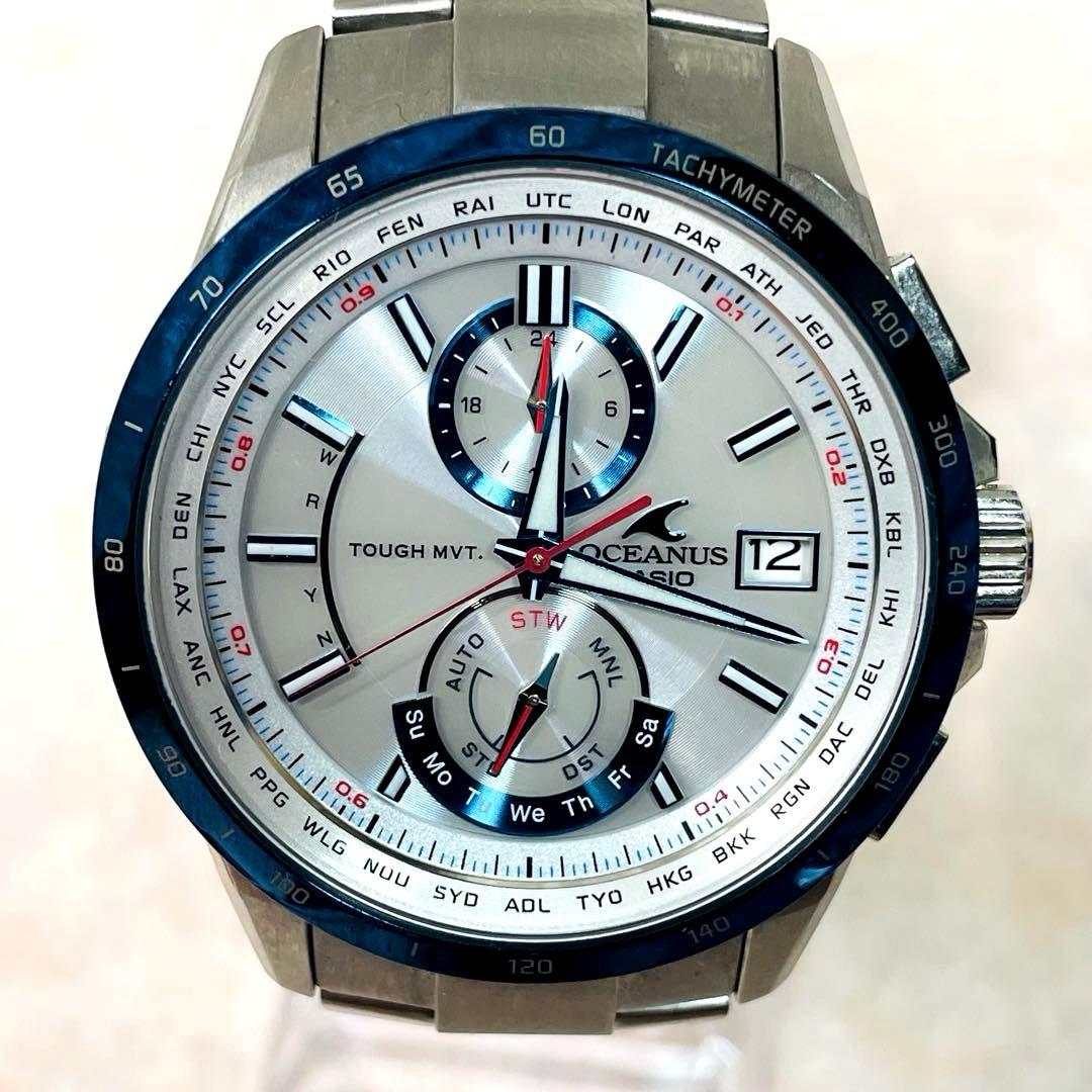 CASIO OCW-T2500C-7AJF Solar Men's Watch — Japanese