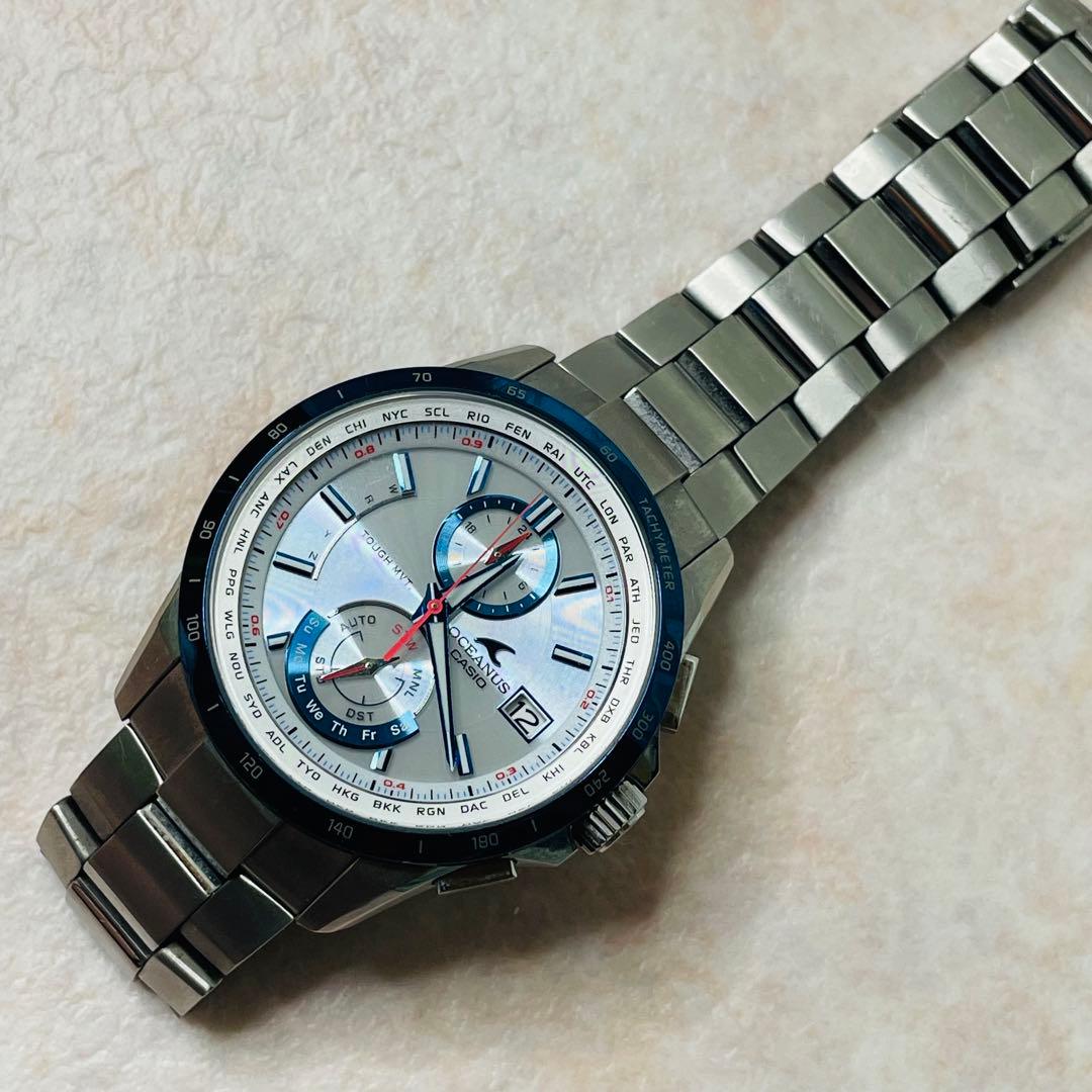 CASIO OCW-T2500C-7AJF Solar Men's Watch — Japanese