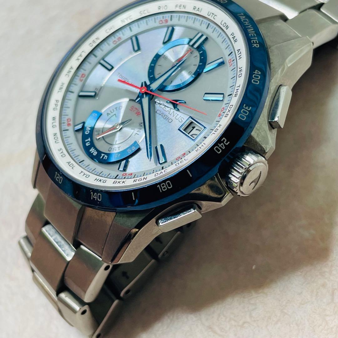 CASIO OCW-T2500C-7AJF Solar Men's Watch — Japanese