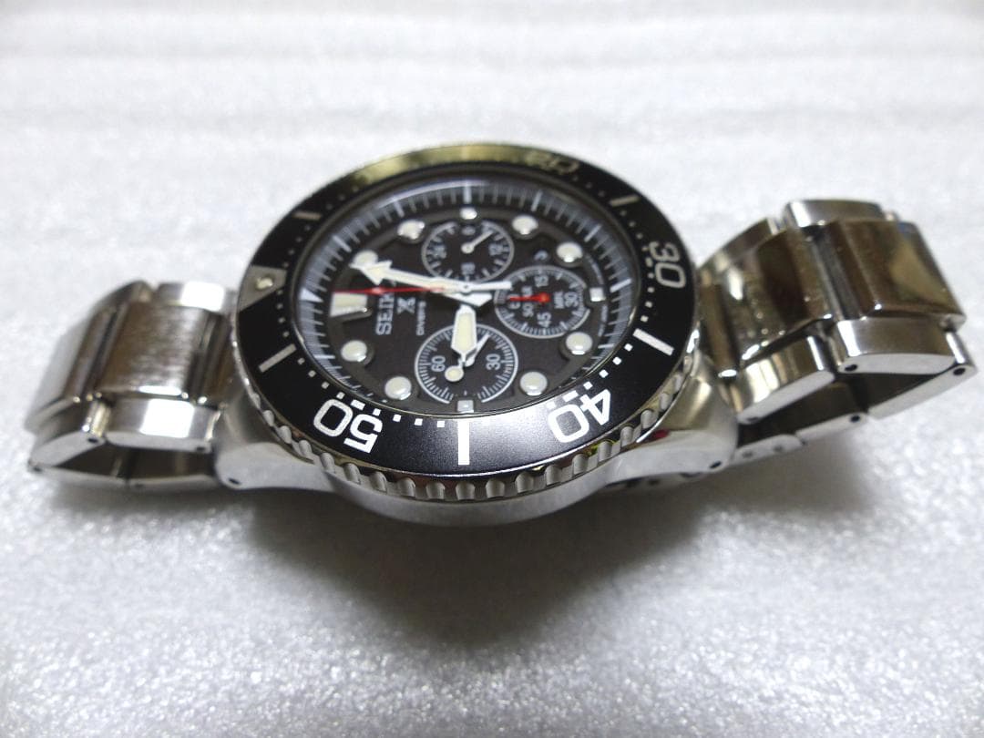 SEIKO V175-0AD0 Solar Men's Watch — Japanese