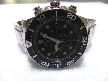 SEIKO V175-0AD0 Solar Men's Watch — Japanese